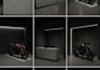 do modern and premium bike showroom interior design